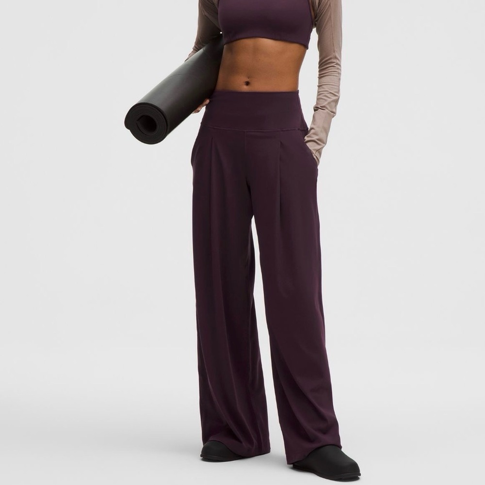 Lululemon Align Palozzo Pant in Black Plum